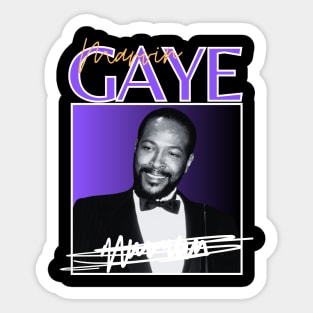 Marvin gaye///original retro Sticker